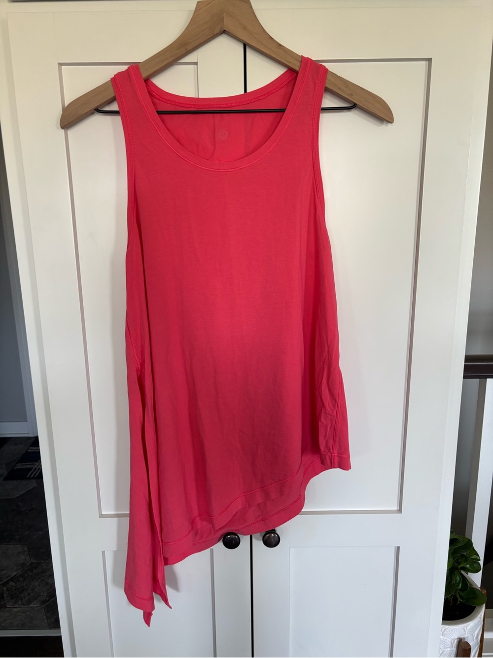 lululemon athletica Pink Asymmetric Tank Top